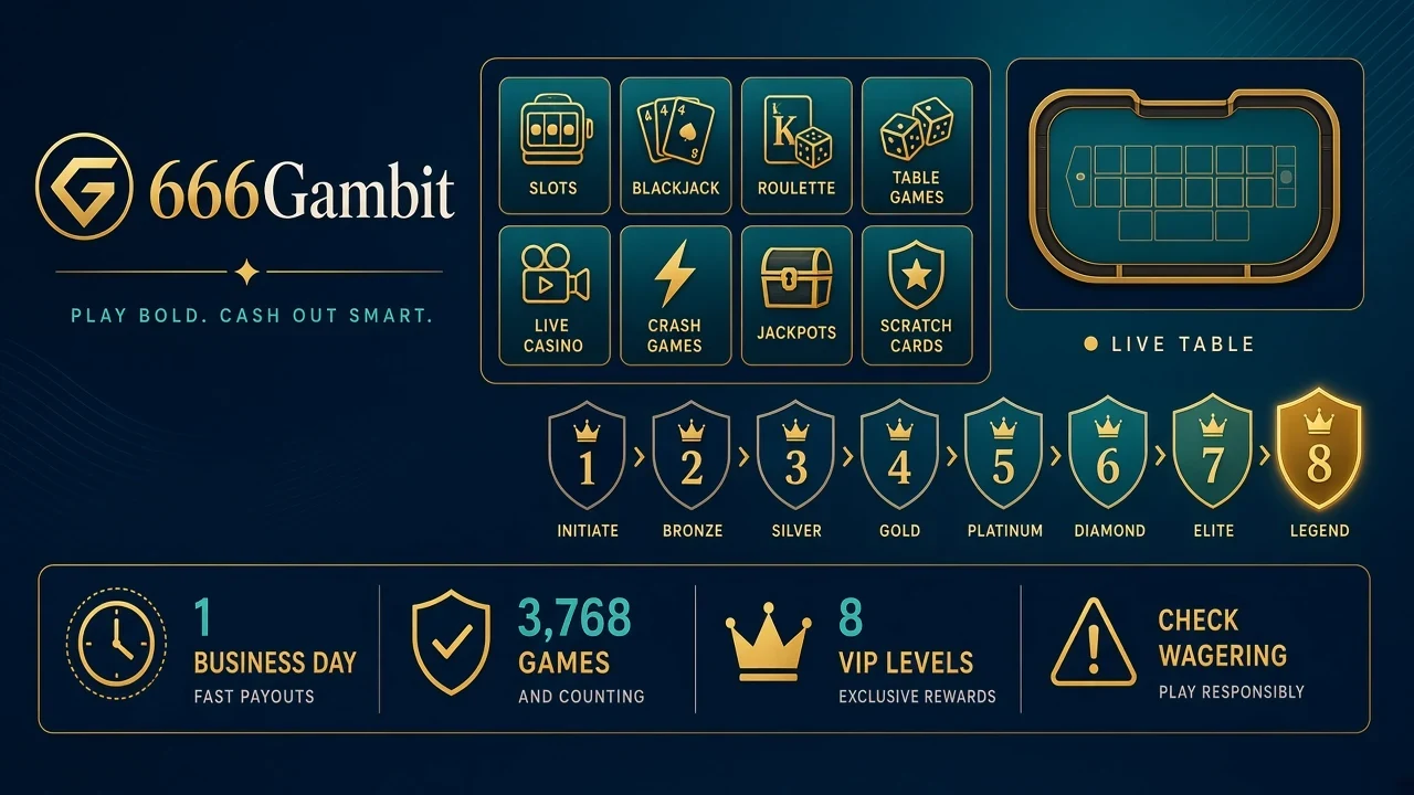 666Gambit non gamstop casino