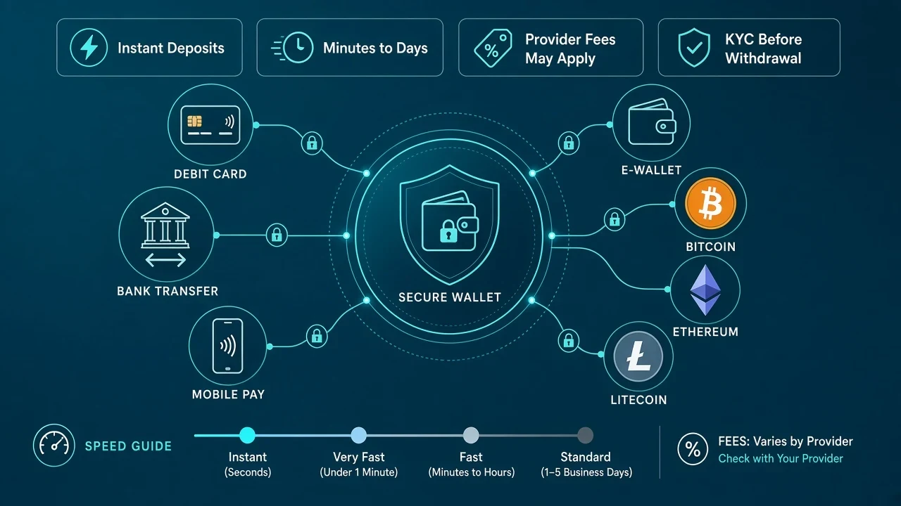 Banking and Payment Options at Non GamStop Casinos