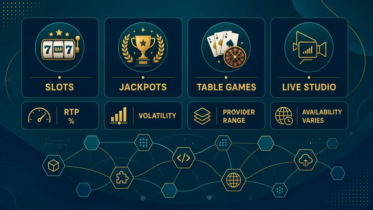 Games and Providers in Non GamStop UK Casinos