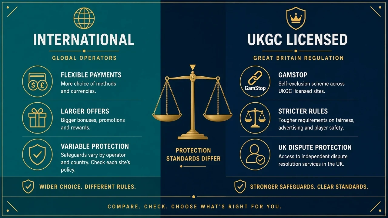 Non GamStop Casinos vs UK Casinos